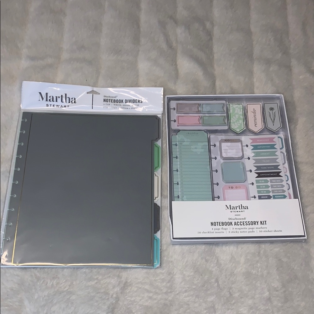Martha Stewart Notebook Accessory Kit